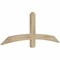 Ekena Millwork Bellingham Rough Sawn Timber Gable Bracket, Douglas Fir, 60"W x 22"H x 2"D x 4"F, 9/12 Pitch GBW060X22X0204BEL00RDF - alternate 3